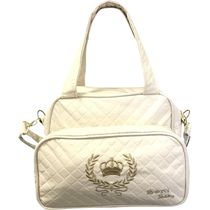 Bolsa para Bebês Turma da Boni Quadgold - Pequena - Bege