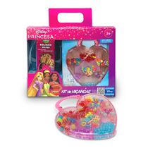 Kit Páscoa - Princesas - Coração de Miçangas + Wafer