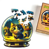 Quebra-Cabeça Orbe Gato