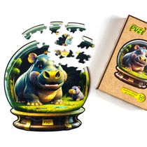 Quebra-Cabeça Orbe Hipopótamo