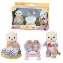 Sylvanian Families Família Das Lontras Marinhas - Epoch