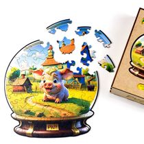 Quebra-Cabeça Orbe Porco