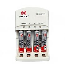 Carregador  Pilhas AA/AAA/9V Mox MO-CP52 Bivolt Auto Stop