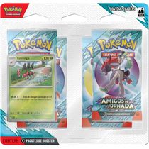 Pokemon Cartas - Escarlate e Violeta 9 - Amigos de Jornada - Blister Quádruplo com 25 Cards