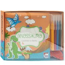 Livro Colorindo no Banho Dinossauro - Happy Books