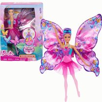 Boneca Barbie Bailarina e Borboleta 2 em 1 30Cm Mattel
