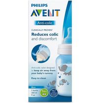Mamadeira ANTI-COLIC Elefante 260ML Azul Philips AVENT SCY121/06