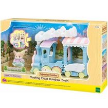 Sylvanian Families TREM ARCO-IRIS Flutuando NA Nuvem