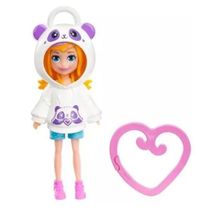 Boneca Mattel POLLY Pocket Amigas de Capuz Branco Mattel HKV98
