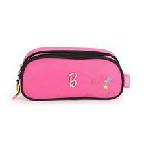 Estojo Escolar Luxcel Duplo Barbie Rosa