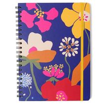 Caderno Universitario Polen Aromas Azul 80 Folhas Cicero