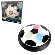 Bola Disco Futebol Deslizante A Pilha 14cm Com Luz Zein