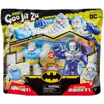Goo JIT ZU 2 Bonecos Elasticos Batman e Sr.frio SUNNY