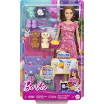 Barbie Family Festa do Pijama com Cachorrinho Mattel HXN01
