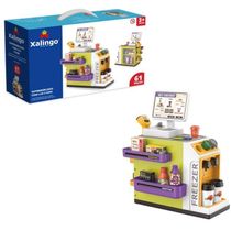 Conjunto de Estacao de Supermercado com LUZ e Som