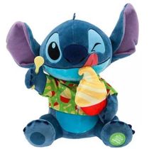 Pelucia Disney STITCH ATTACKS SNACKS Sorvete de Abacaxi 25CM FUN