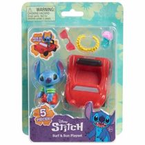 Boneco STITCH de 5CM com Acessorios SURF & SUN STITCH SUNNY 3990