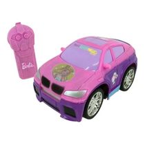 Carrinho Controle Remoto 3 funções - Barbie Style Machine  Candide