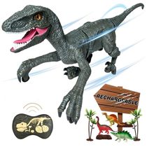 Dinossauro Robô com Controle Remoto para Crianças de 3 a 8 Anos, MAMABOO