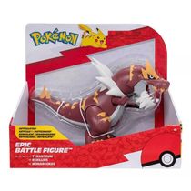 Pokémon Boneco 19 cm Articulado Tyrantrum  Batalha Épica – Sunny