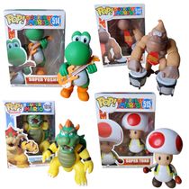 Bonecos Articulados Kit Com 4 Personagens Super Mario