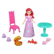 Disney Princesas Mini Dia De Aventura Com Acessorios - Hora do Chá com Ariel - Mattel HRN64/HWG98