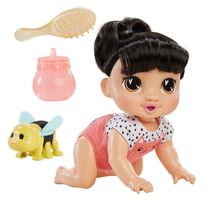Baby Alive Engatinha e Brinca Morena - Hasbro