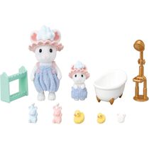 Sylvanian Families - Hora do Banho Dos Irmãos Ensaboados