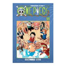 One Piece 3 em 1 - Vol 11 Novo Lacrado em Português