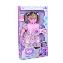 Boneca Sofi Fala 74 Frases Educativas 58cm Adijomar