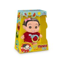 Boneca Mônica Turma da Mônica Baby Fala Frases Adijomar