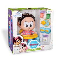 Boneca Mônica Hora da Papinha Turma da Mônica Adijomar
