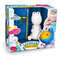 Dinossauro Baby Rex Cofrinho para Pintar Adijomar