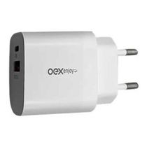 Carregador Tomada Turbo Duplo Oex Cg206 Usb 18w E Type C 20w