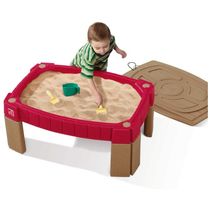 Mesa de Areia Naturally Playful: Uma Mesa Sensorial Interativa Que Transforma as Brincadeiras ao Ar Livre em Momentos Educativos e Divertidos, Step2,