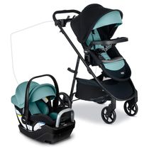 Carrinho de Bebê e Assento de Carro Britax Willow Brook S com Base Alpine e Tecnologia ClickTight - Segurança e Conforto em Viagens