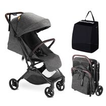 Carrinho de Bebê de Viagem Ultraleve - Premiado Ouro Moms Choice, Compacto Avião, Dobrável com uma Mão, Apenas 5,26 kg, Ideal para Passeios,MAMAZING