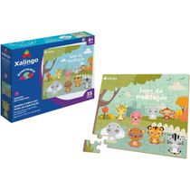 Quebra-Cabeça Gigante Hora da Meditação 35 peças em Madeira Xalingo