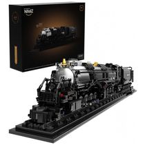 Kit de Construção Locomotiva a Vapor Articulada com 1818 Peças, Nifeliz, Preto