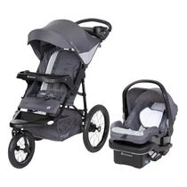 Carrinho de Bebê Travel System com Luzes LED Traço Cinza, Baby Trend Expedition