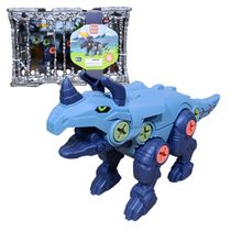 Brinquedo Infantil Dino de Montar e Desmontar na Jaula