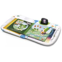 Caderno Interativo de Aprendizagem 3D em Inglês com Caneta Mágica para Crianças de 2 a 7 Anos, LEAPFROG, Verde