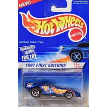 *Embalagem danificada* Hot Wheels First Editions - Firebird Funny Car