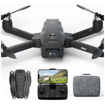 Drone K600 com 2 Câmeras 1080P para Crianças e Adultos, Lente Ajustável 90°, Retenção Automática, VR FPV e Bateria 1800mAh, Karuisrc, Preto