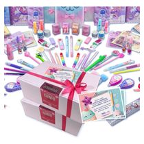 2 Kit 25+25 Itens Kawaii Premium - Papelaria Fofa Criativa