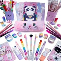 DreamyBox 12 Itens Kawaii Select - Papelaria Fofa Criativa Criativa