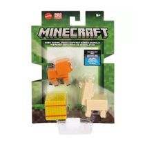 Baby Animal Pack Minecraft 10cm c/ Acessorios Mattel  GTP08