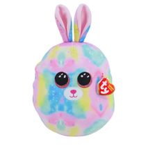 Pelúcia Ty Squishy Beanies Coelho Floppity 30cm – Super colorido, macio e divertido! Ideal para o quarto, decorar e presentear com carinho