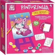 Kit de Pintura Pinturinha Unicórnios - Nig Brinquedos