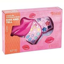 Maquiagem Infantil Sombras E Gloss Kiss And Tell Teen Fenzza
